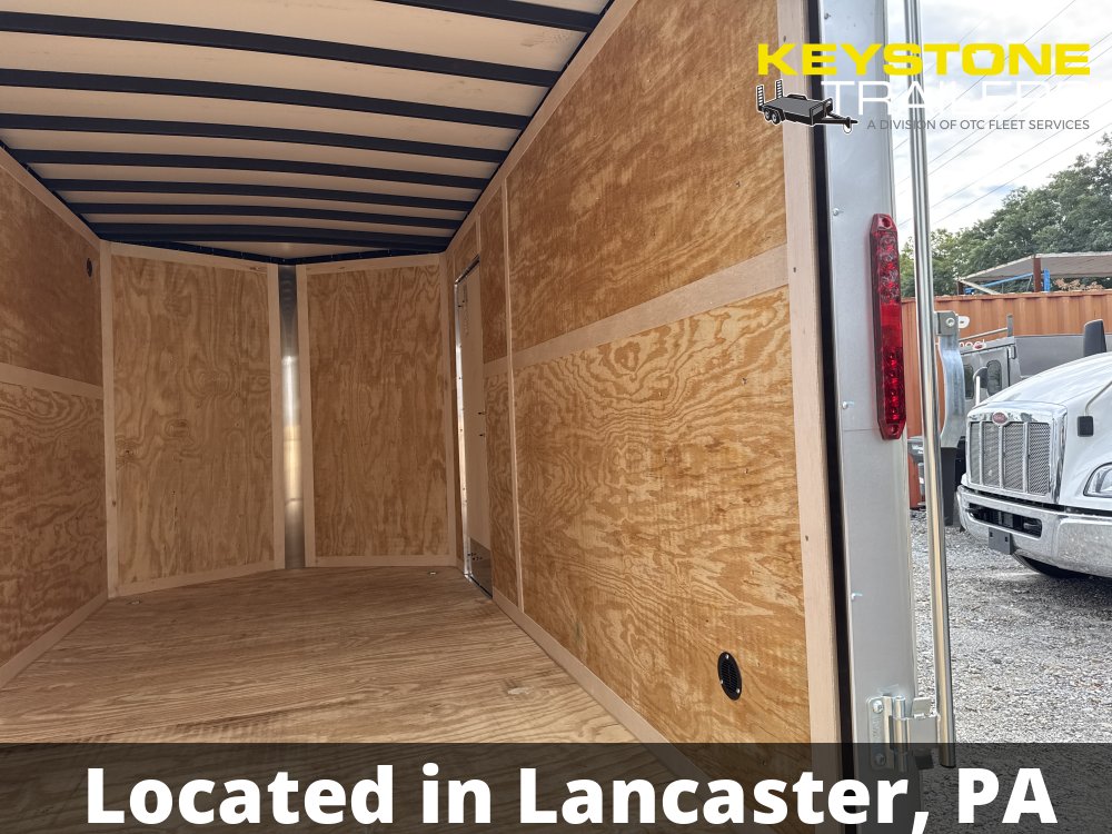 2026 Homesteader Trailers - 714IT - Silver Mist - 7x14 - 7,000#