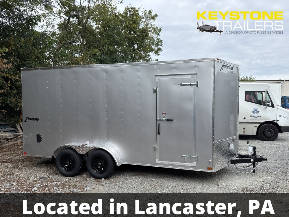 2026 Homesteader Trailers - 716IT - Silver Mist - 7x16 - 7,000#