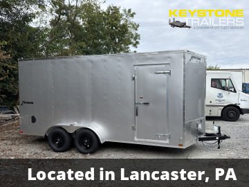 2026 Homesteader Trailers - 716IT - Silver Mist - 7x16 - 7,000#