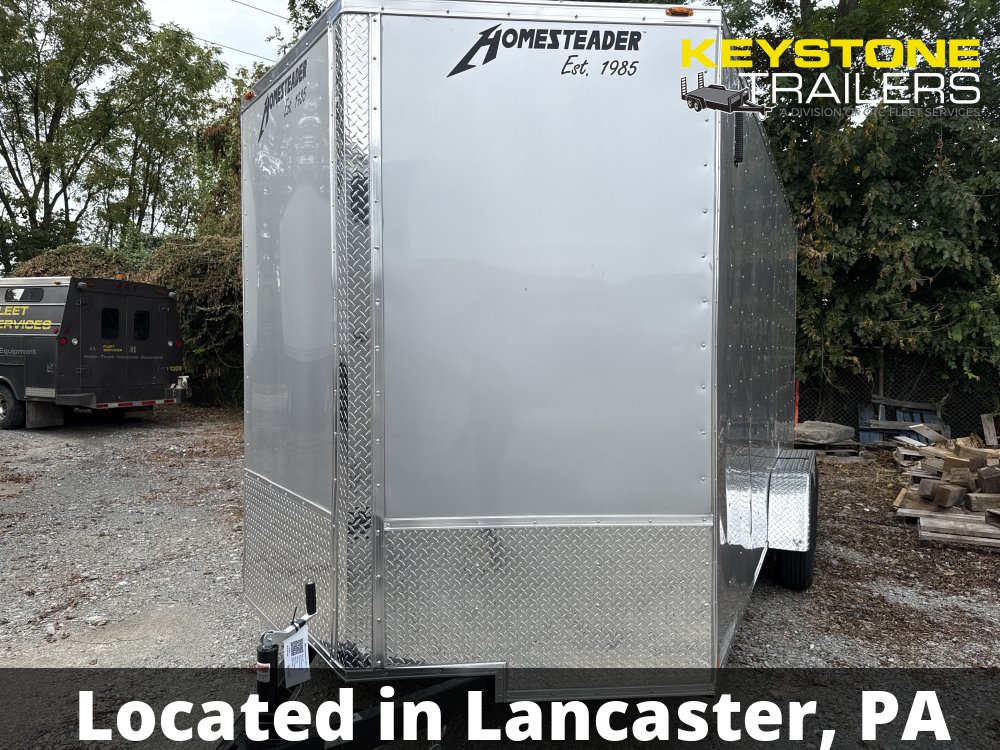 2026 Homesteader Trailers - 716IT - Silver Mist - 7x16 - 7,000#