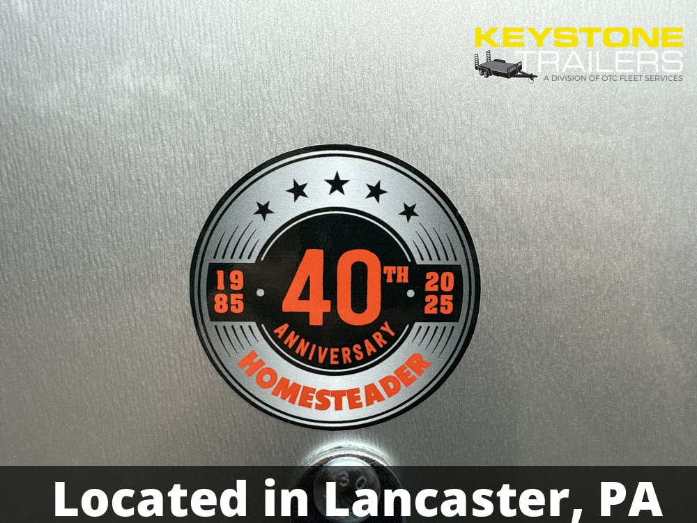 2026 Homesteader Trailers - 716IT - Silver Mist - 7x16 - 7,000#