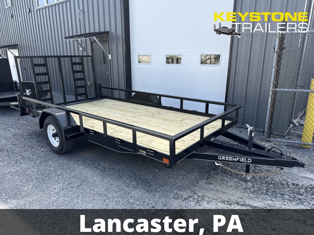 2026 Greenfield Welding - U82X14-5K - Black - 7x14 - 5,200#