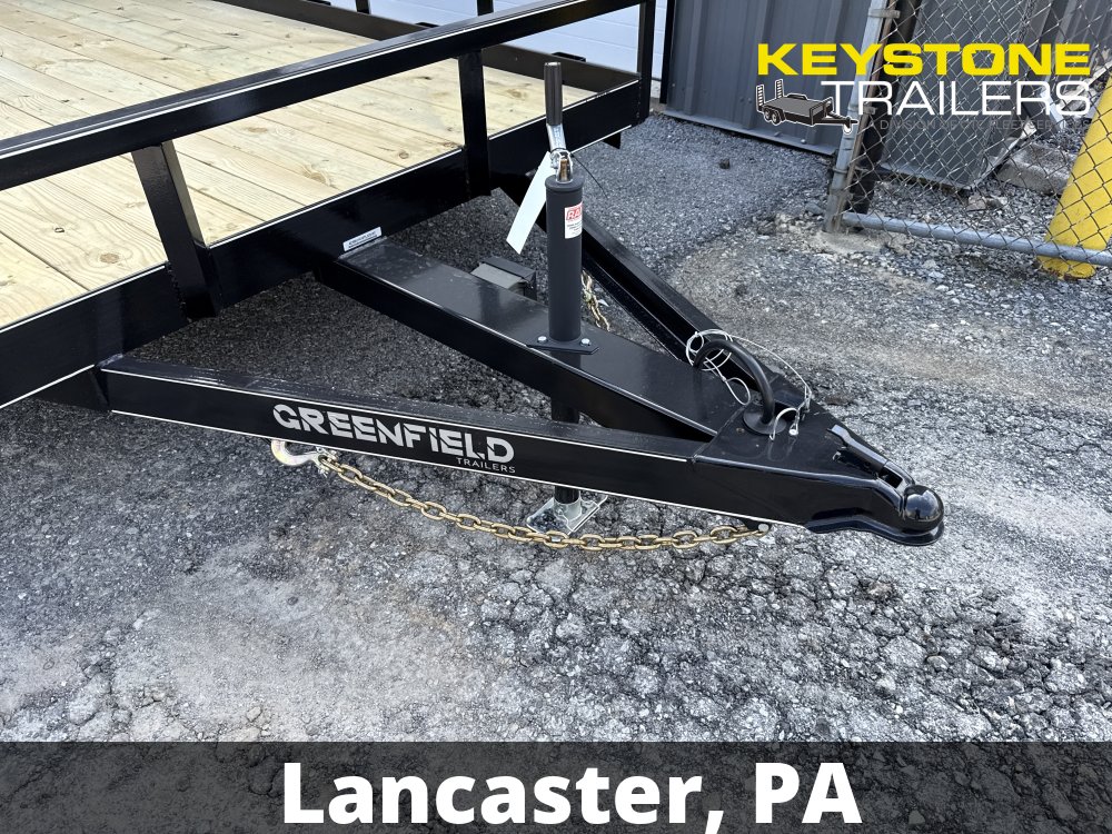 2026 Greenfield Welding - U82X14-5K - Black - 7x14 - 5,200#