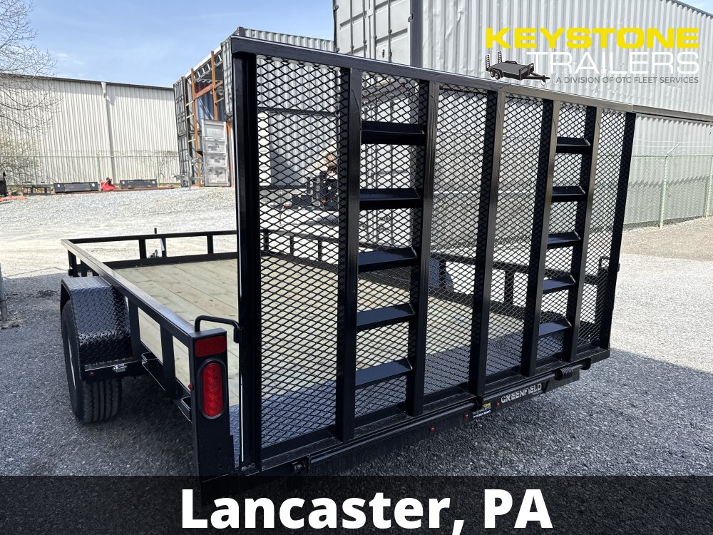 2026 Greenfield Welding - U82X14-5K - Black - 7x14 - 5,200#