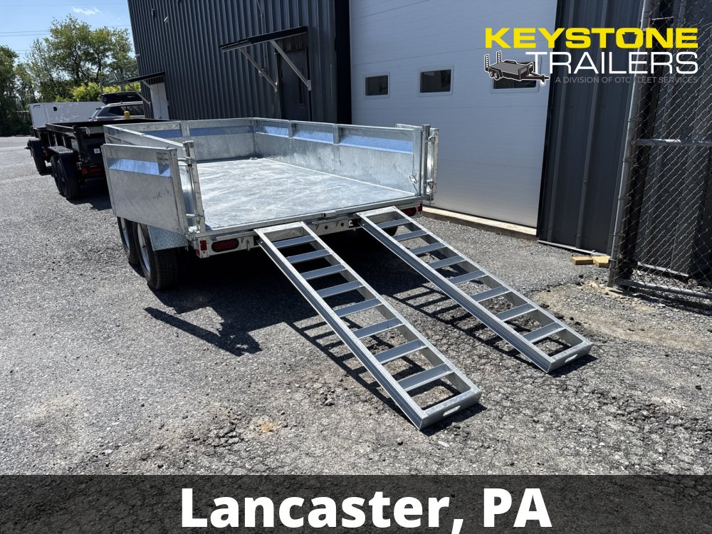 2027 B-Wise - DT612LP-LE-10-A-GALV - Black - 6'x12' - 9,990#
