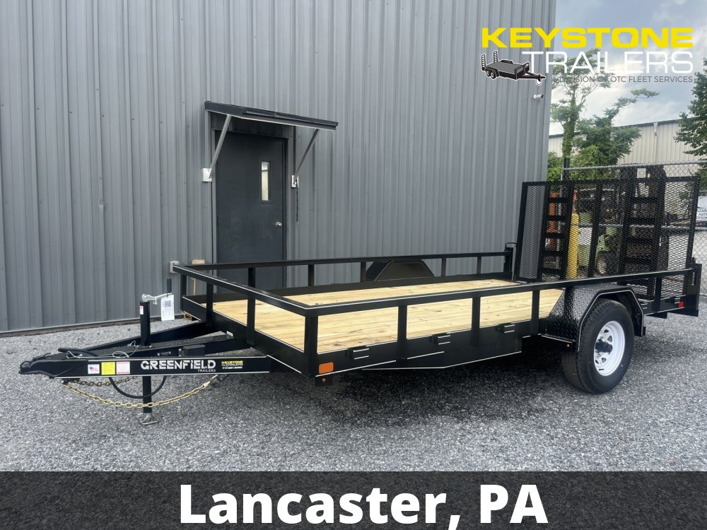 2026 Greenfield Welding - U82X14-5K - Black - 7x14 - 5,200#