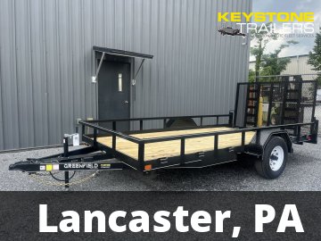 2026 Greenfield Welding - U82X14-5K - Black - 7x14 - 5,200#