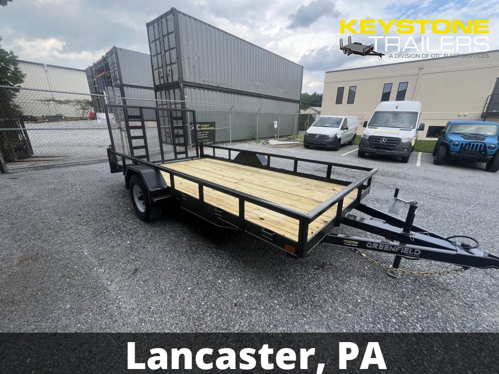 2026 Greenfield Welding - U82X14-5K - Black - 7x14 - 5,200#