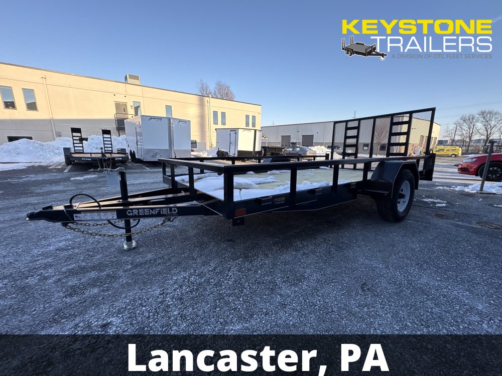 2026 Greenfield Welding - U82X14-5K - Black - 7x14 - 5,200#