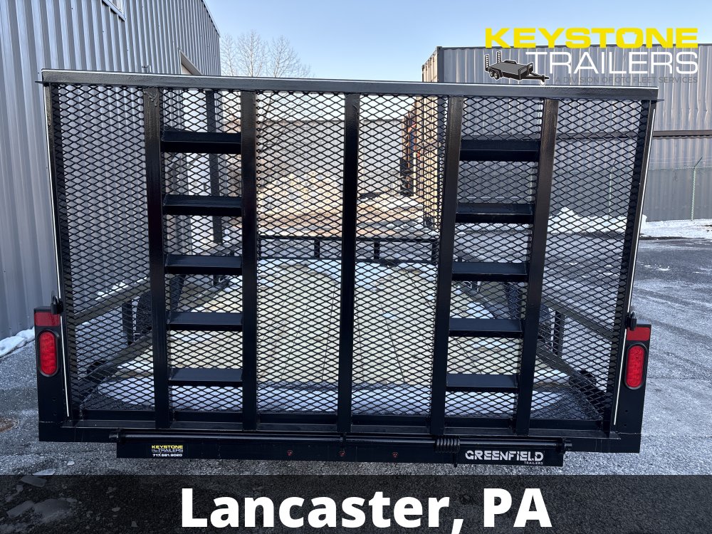 2026 Greenfield Welding - U82X14-5K - Black - 7x14 - 5,200#