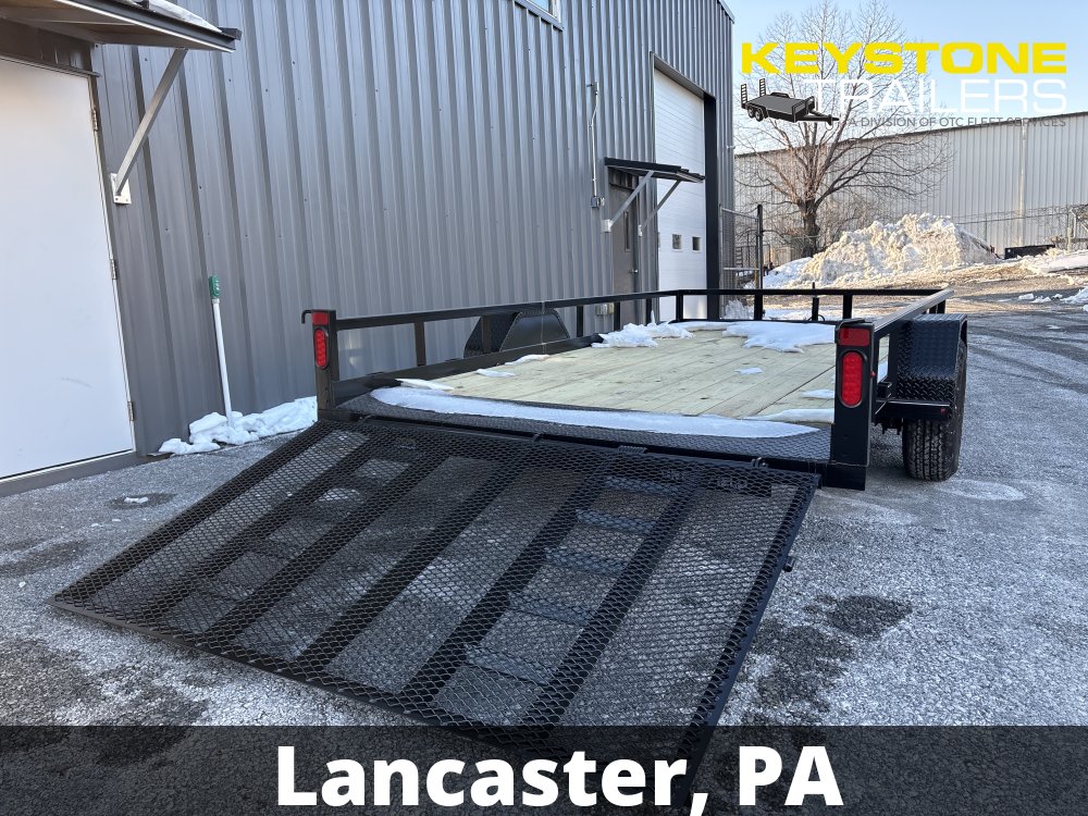 2026 Greenfield Welding - U82X14-5K - Black - 7x14 - 5,200#