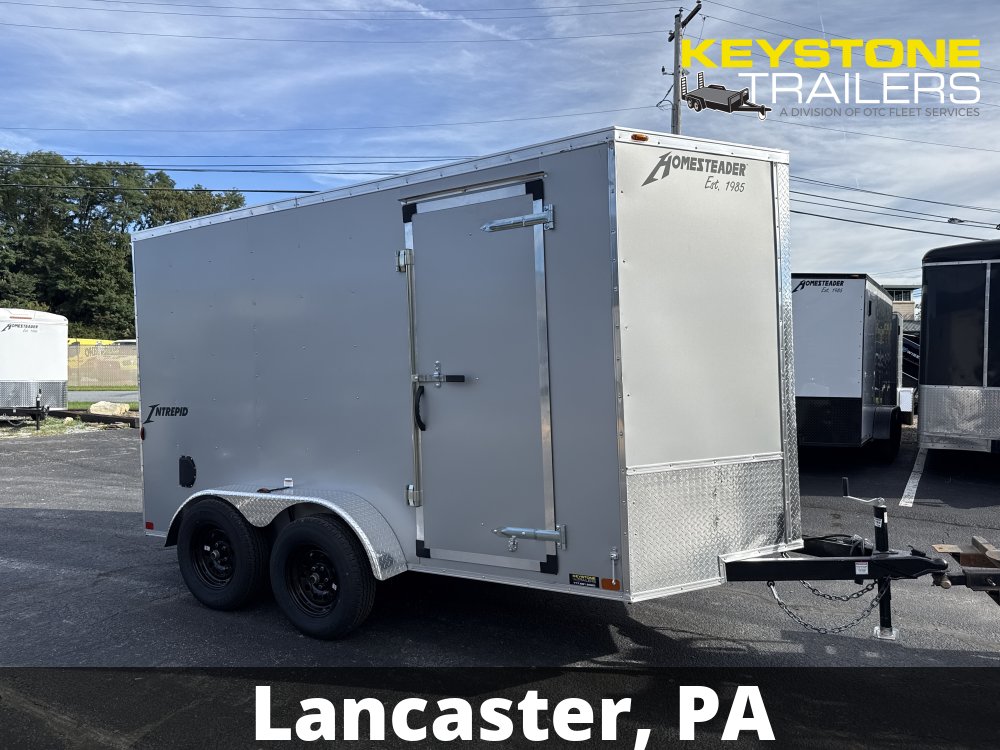 2027 Homesteader - 612IT - Silver Mist - 6'x12' - 7,000#