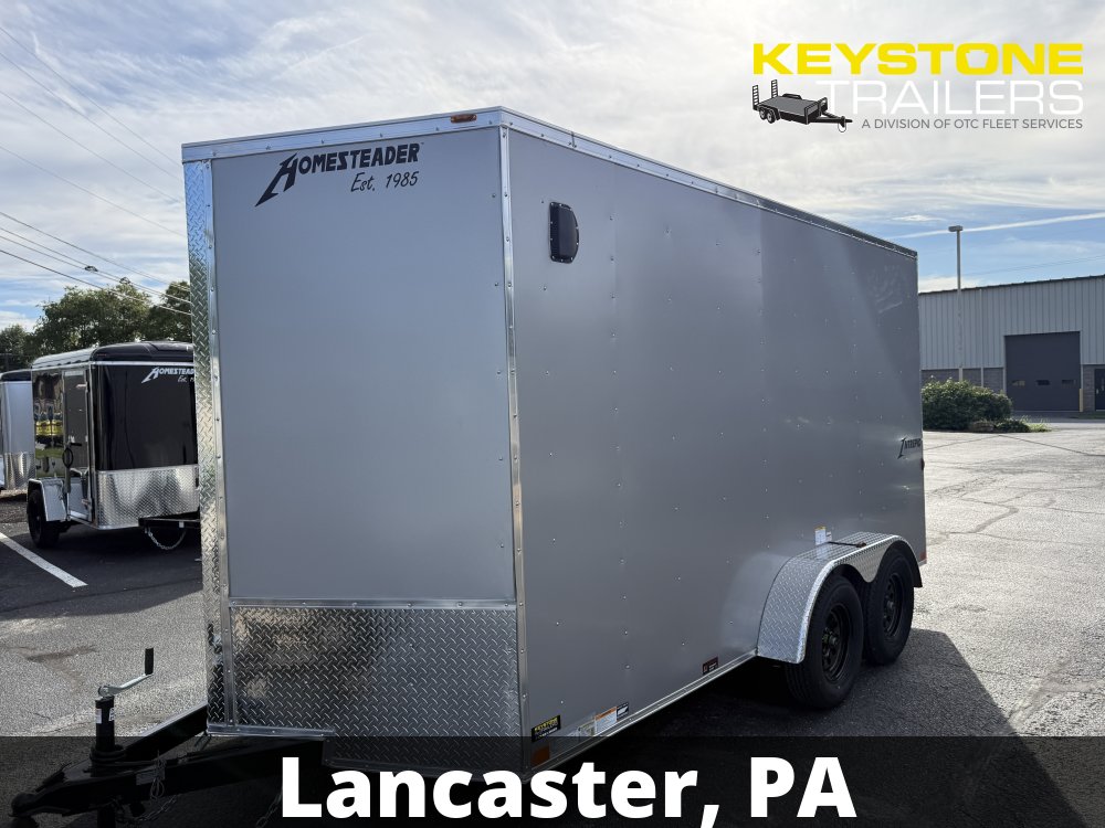 2027 Homesteader - 714IT - Silver Mist - 7'x14' - 7,000#