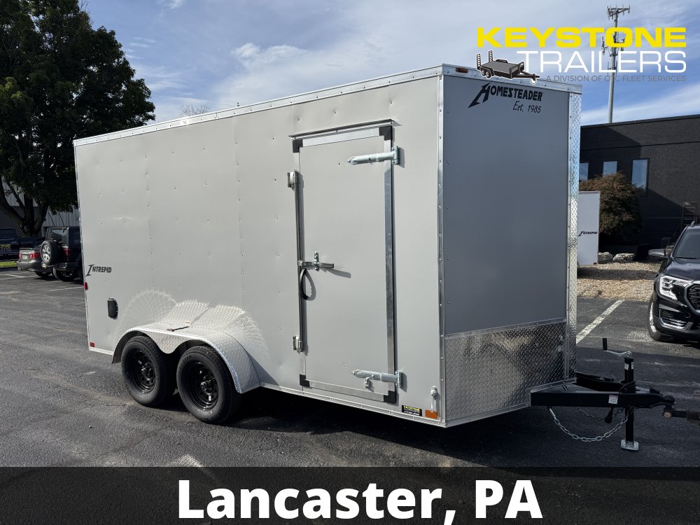 2027 Homesteader - 714IT - Silver Mist - 7'x14' - 7,000#