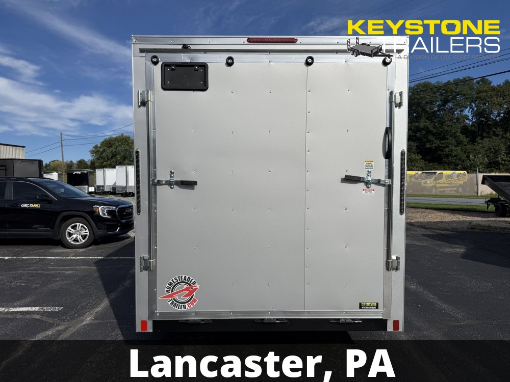 2027 Homesteader - 714IT - Silver Mist - 7'x14' - 7,000#