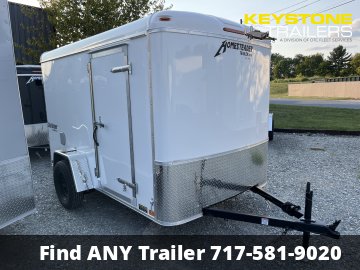 2025 Homesteader Trailers - 610CS - White - 6x10 - 2,990#