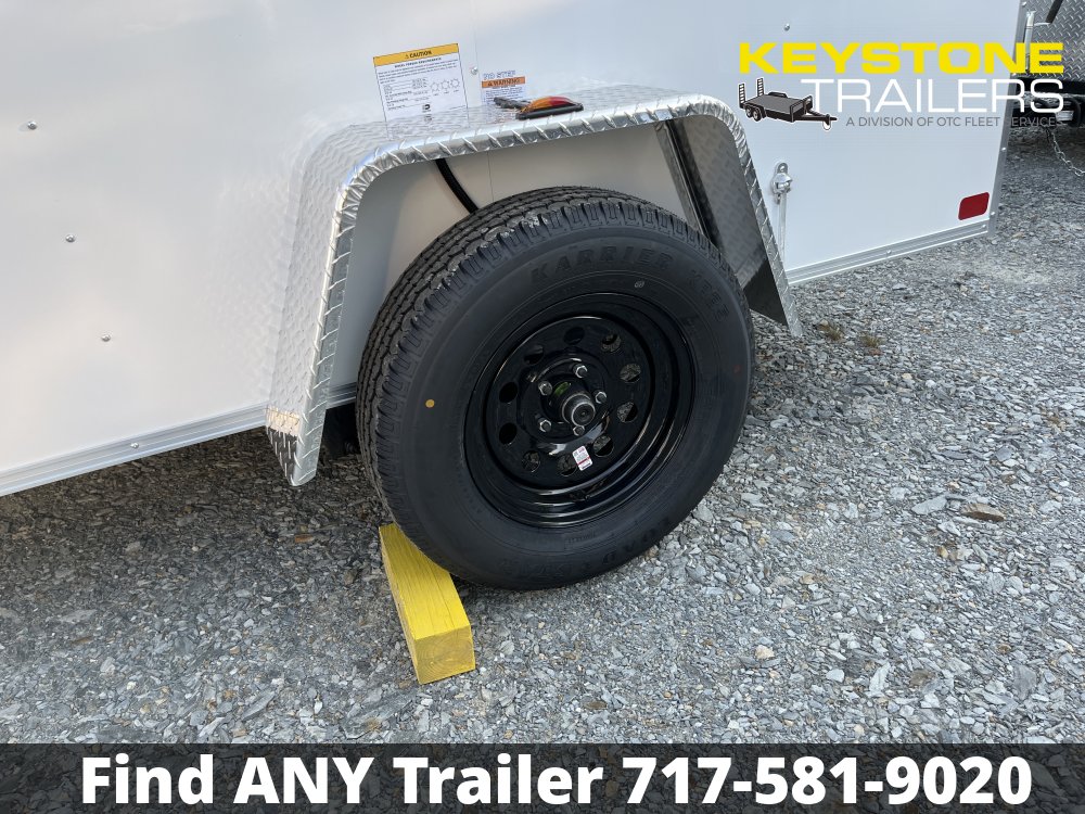 2025 Homesteader Trailers - 610CS - White - 6x10 - 2,990#