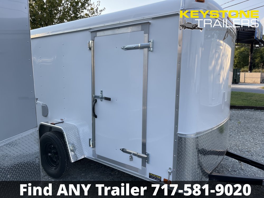 2025 Homesteader Trailers - 610CS - White - 6x10 - 2,990#