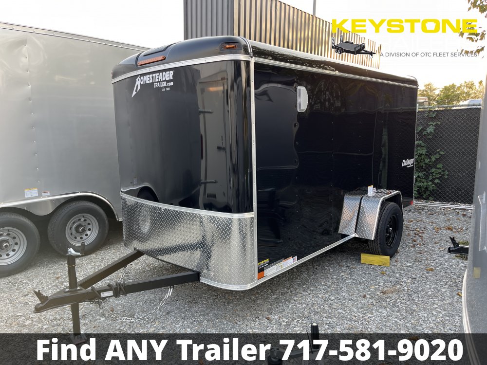 2025 Homesteader Trailers - 612CS - Black - 6x12 - 2,990#