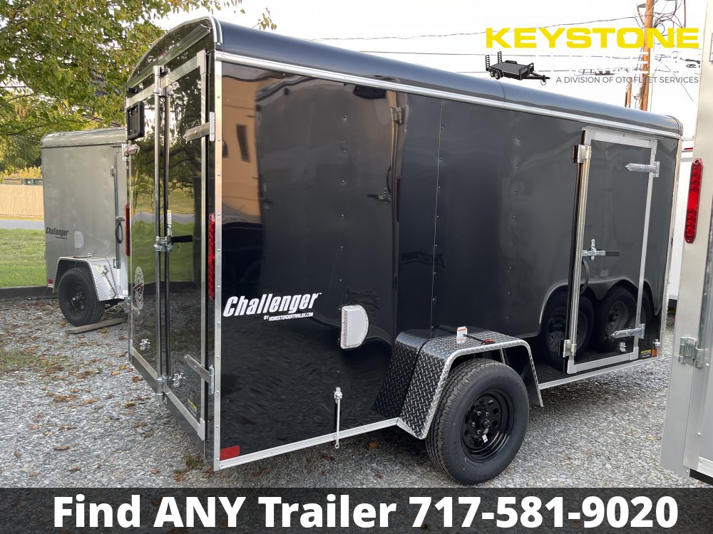 2025 Homesteader Trailers - 612CS - Black - 6x12 - 2,990#