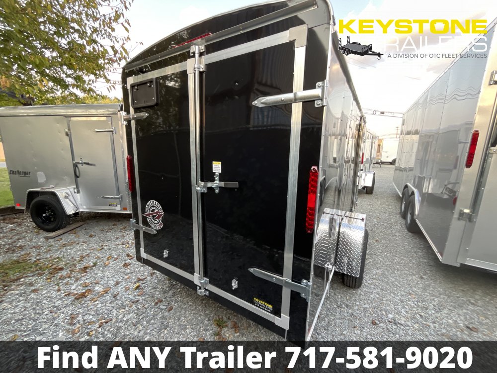 2025 Homesteader Trailers - 612CS - Black - 6x12 - 2,990#