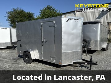 2026 Homesteader Trailers - 612IS - Silver Mist - 6x12 - 2,990#