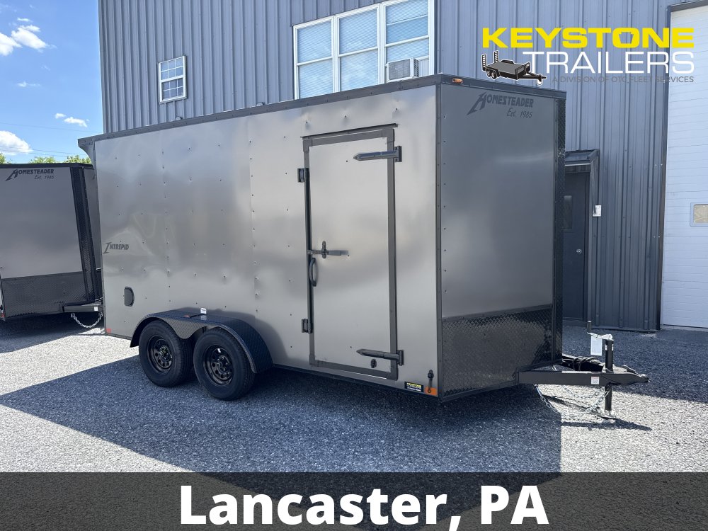 2027 Homesteader - 714IT - Gray - 7x14 - 7,000#