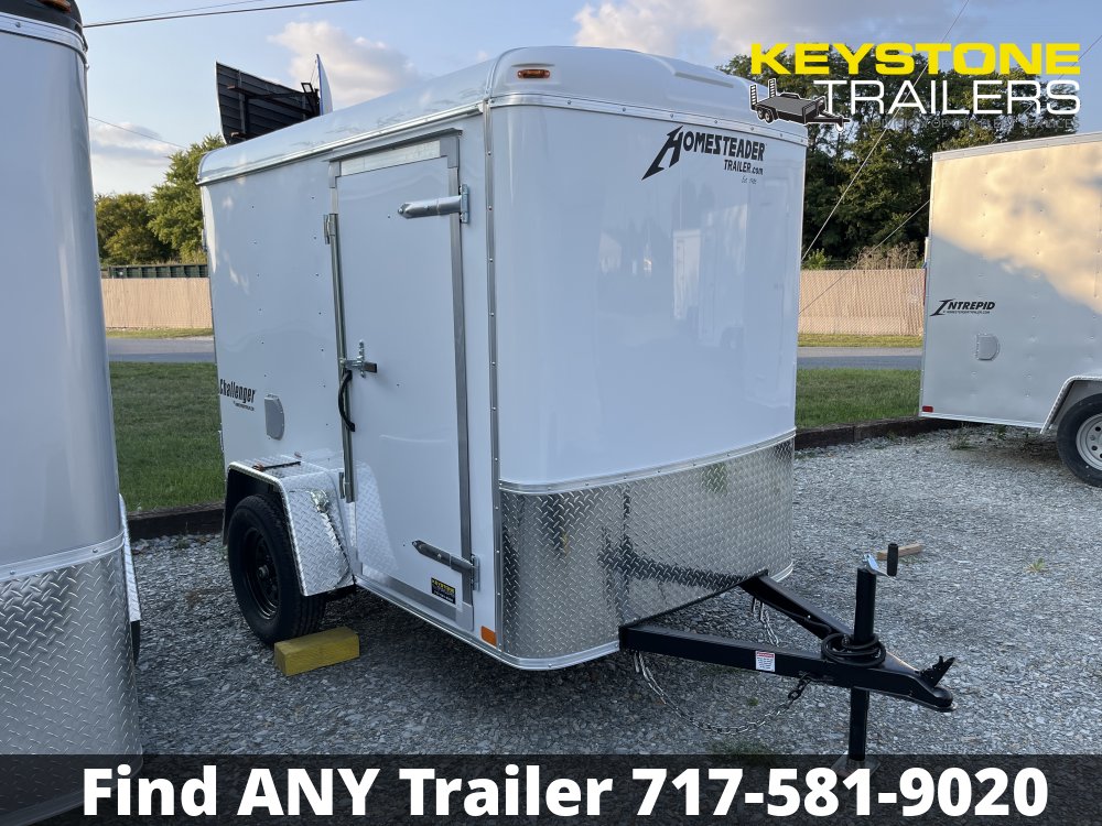 2025 Homesteader Trailers - 508CS - White - 5x8 - 2,990#