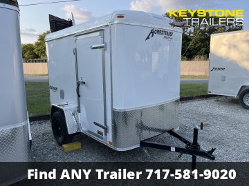 2025 Homesteader Trailers - 508CS - White - 5x8 - 2,990#