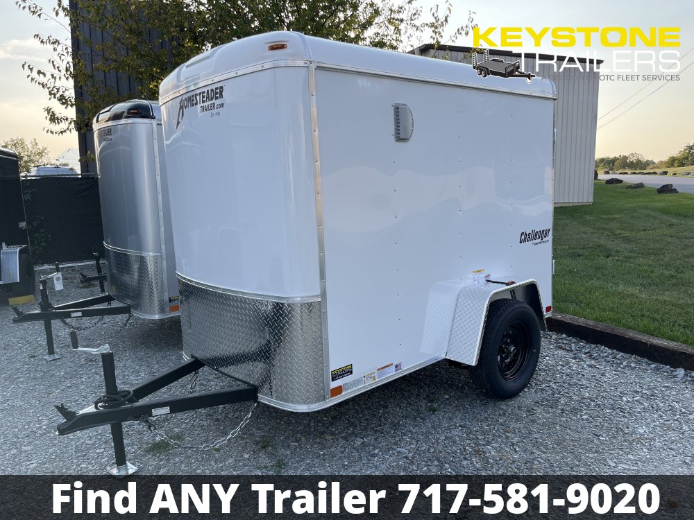 2025 Homesteader Trailers - 508CS - White - 5x8 - 2,990#