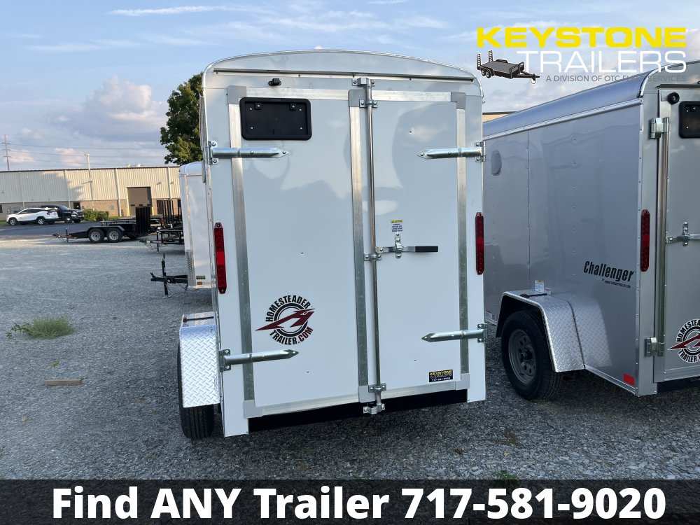 2025 Homesteader Trailers - 508CS - White - 5x8 - 2,990#