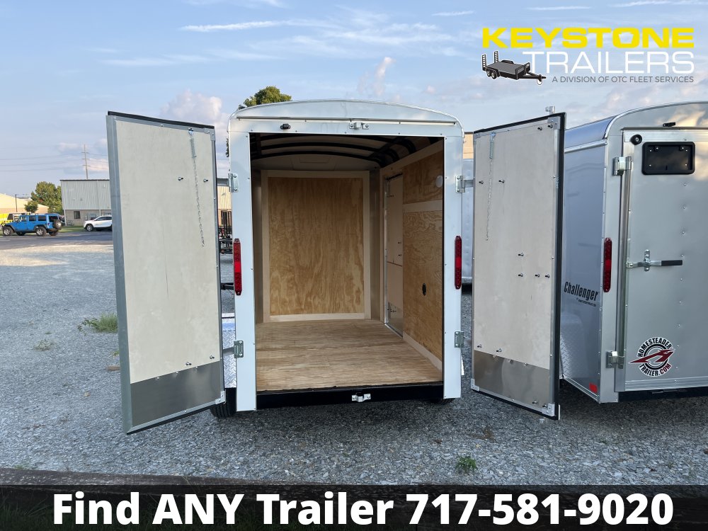 2025 Homesteader Trailers - 508CS - White - 5x8 - 2,990#