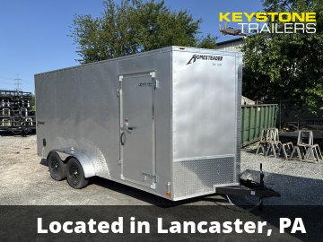 2026 Homesteader Trailers - 716IT - Silver Mist - 7x16 - 7,000#