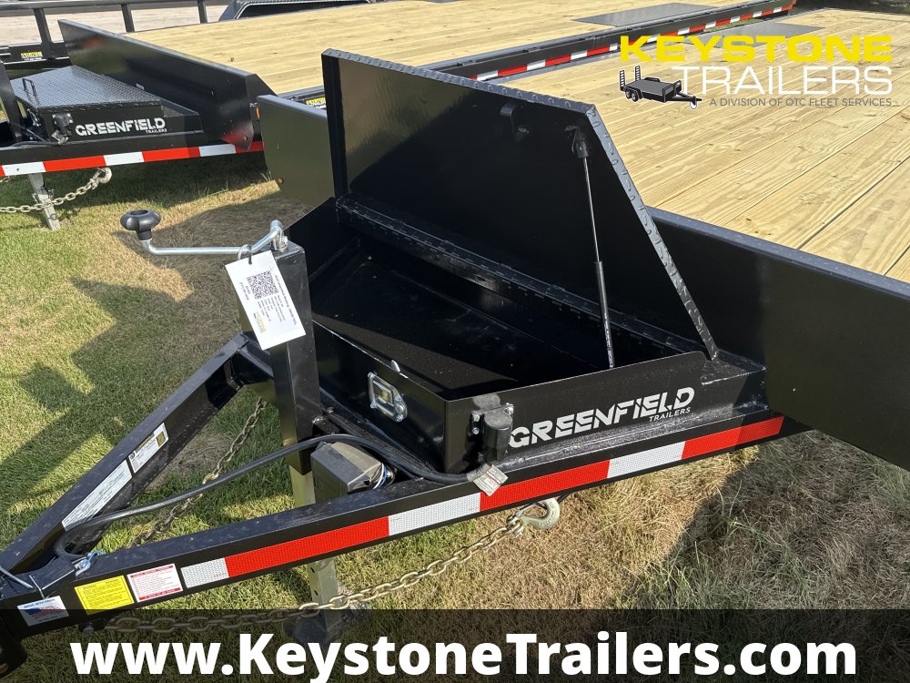 2025 Greenfield Welding - D8X20-7KSL - Black - 8.5x20 - 7,000#