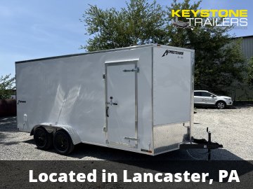 2026 Homesteader Trailers - 716IT - White - 7x16 - 7,000#