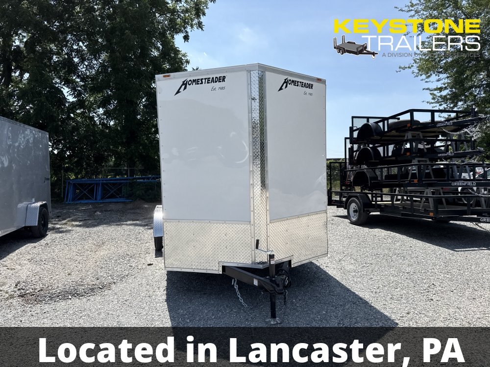 2026 Homesteader Trailers - 716IT - White - 7x16 - 7,000#