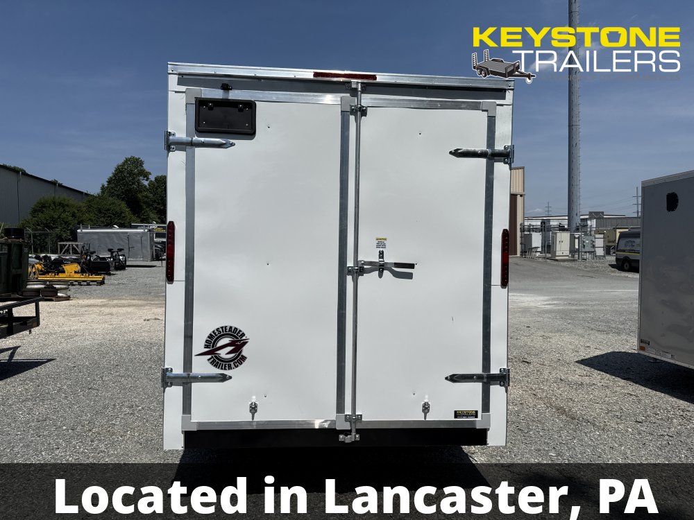 2026 Homesteader Trailers - 716IT - White - 7x16 - 7,000#