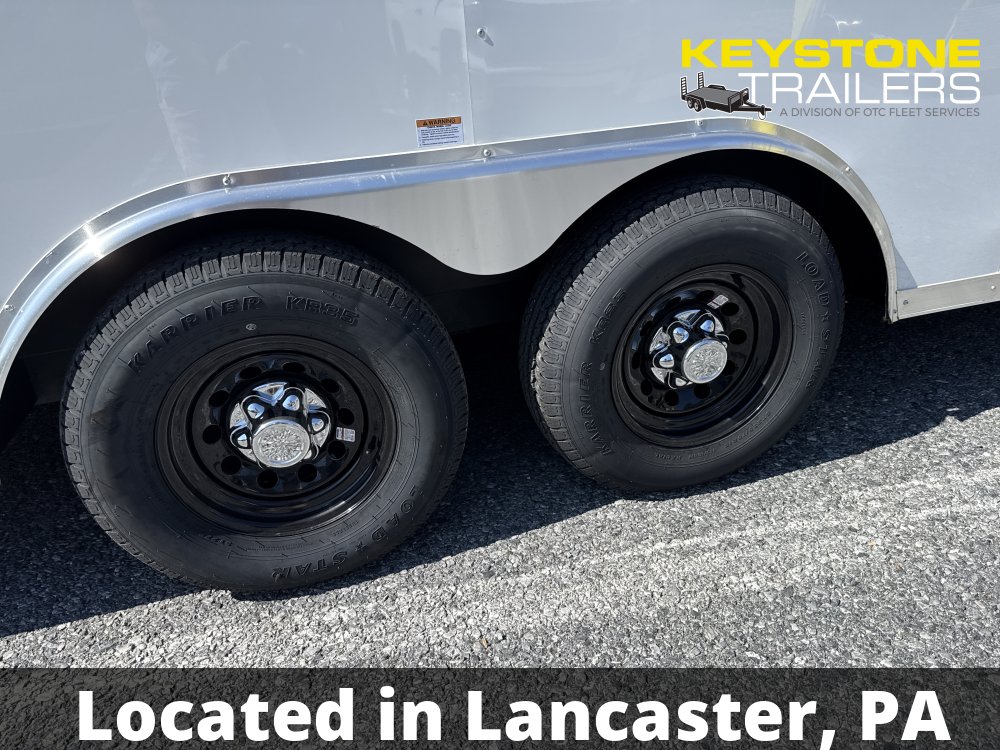 2026 Homesteader Trailers - 820AB - White - 8.5x20 - 9,950#