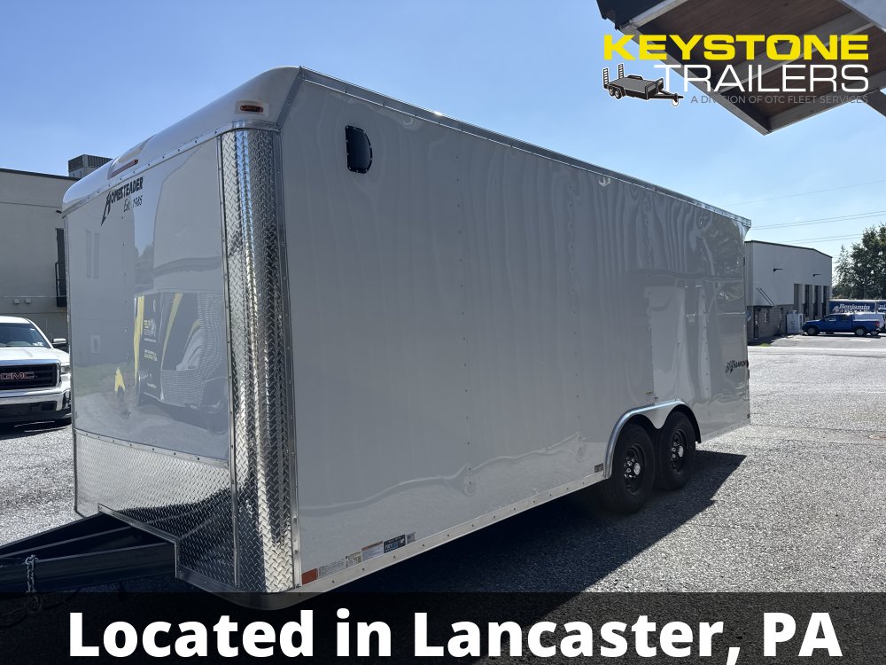 2026 Homesteader Trailers - 820AB - White - 8.5x20 - 9,950#