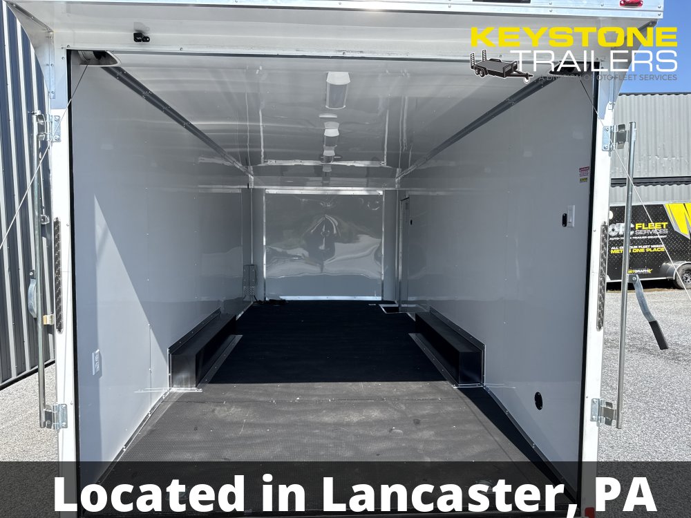 2026 Homesteader Trailers - 820AB - White - 8.5x20 - 9,950#