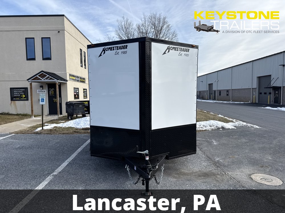 2026 Homesteader - 712IT - White - 7x12 - 7,000#