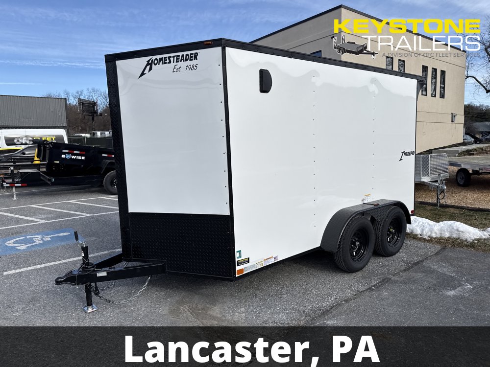 2026 Homesteader - 712IT - White - 7x12 - 7,000#