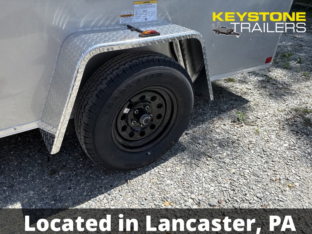 2026 Homesteader Trailers - 712IS - Silver Mist - 7x12 - 2,990#