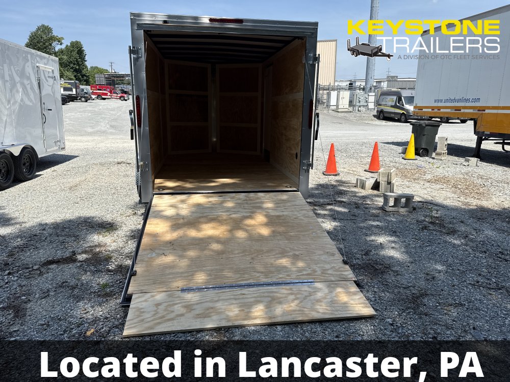 2026 Homesteader Trailers - 712IS - Silver Mist - 7x12 - 2,990#