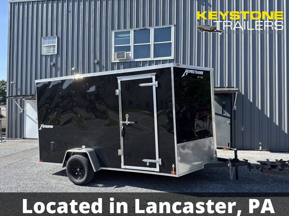 2026 Homesteader Trailers - 712IS - Black - 7x12 - 2,990#
