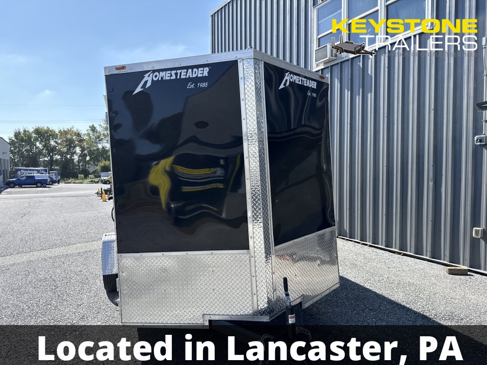 2026 Homesteader Trailers - 712IS - Black - 7x12 - 2,990#