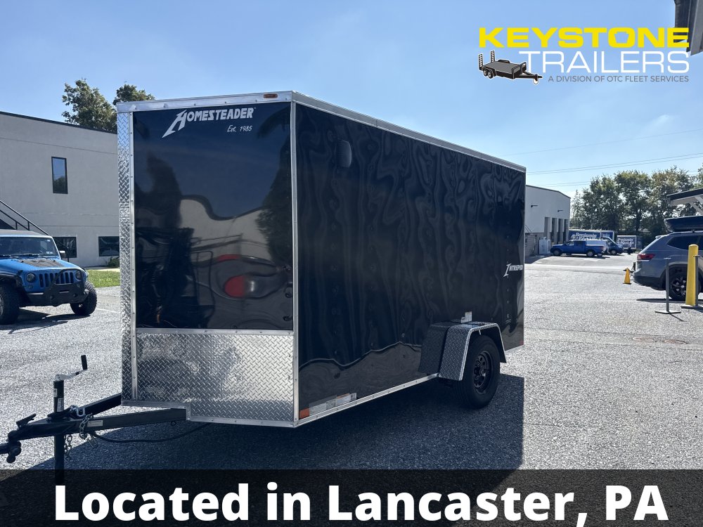 2026 Homesteader Trailers - 712IS - Black - 7x12 - 2,990#