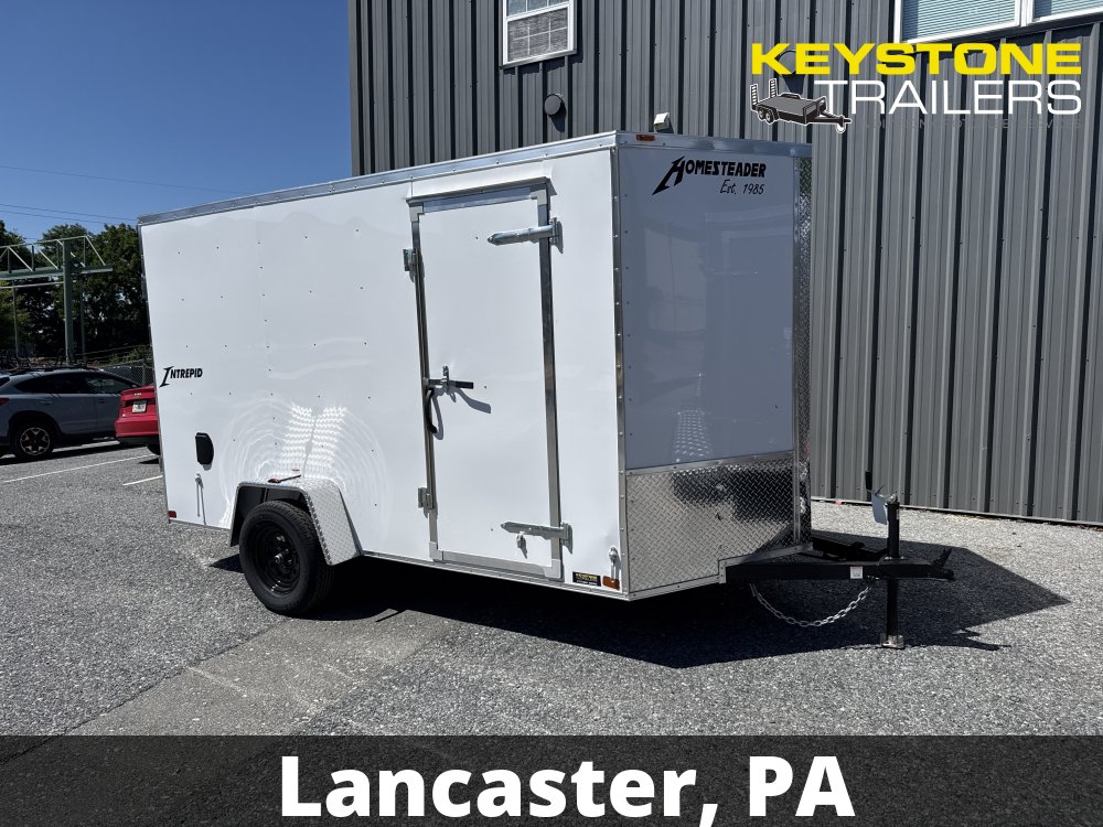 2027 Homesteader - 612IS - White - 6x12 - 2,990#