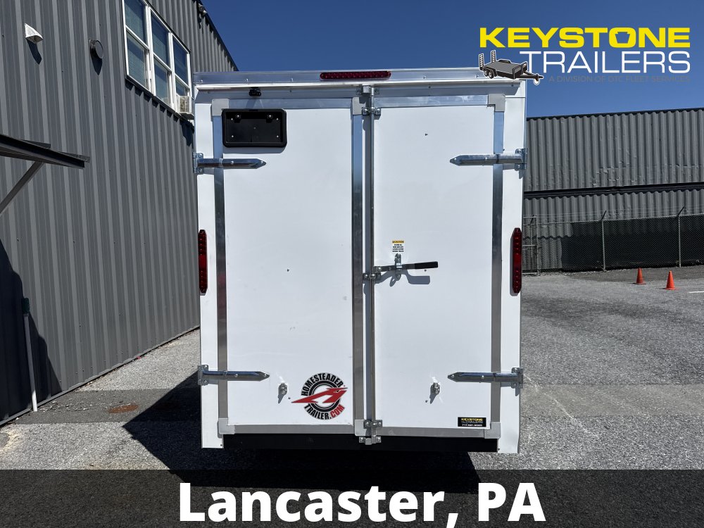 2027 Homesteader - 612IS - White - 6x12 - 2,990#