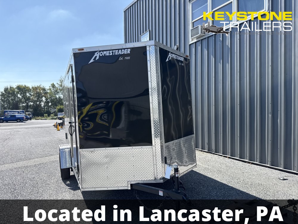 2026 Homesteader Trailers - 712IS - Black - 7x12 - 2,990#